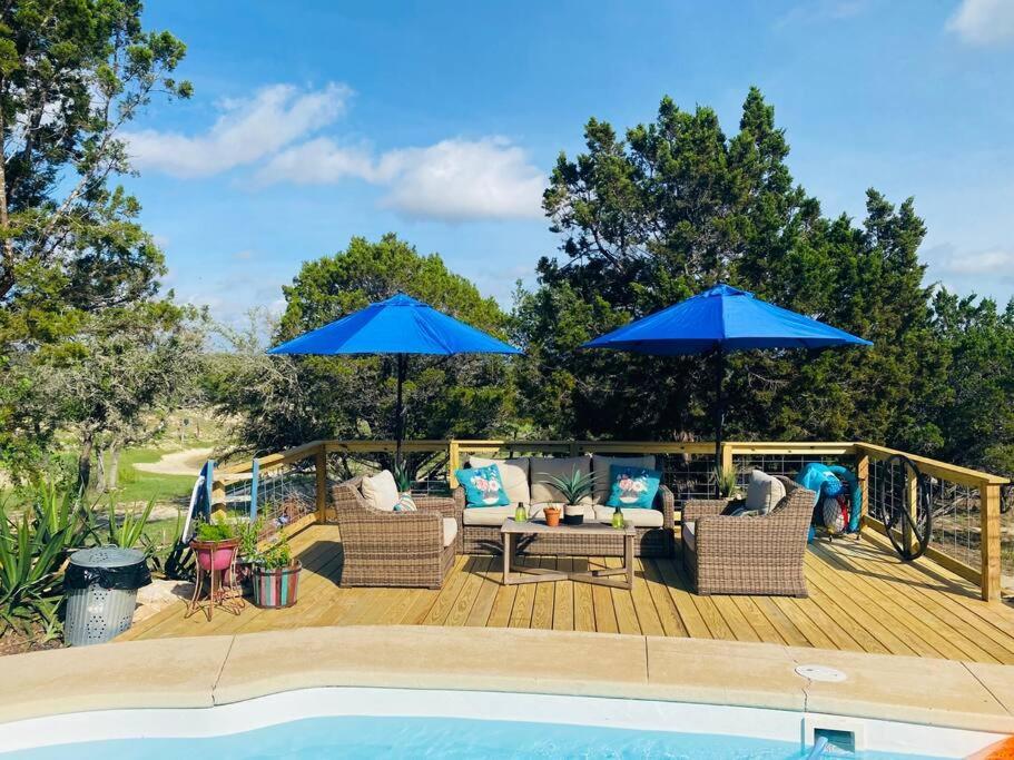 Cottage With Hot Tub And Pool Bandera, Tx. Esterno foto